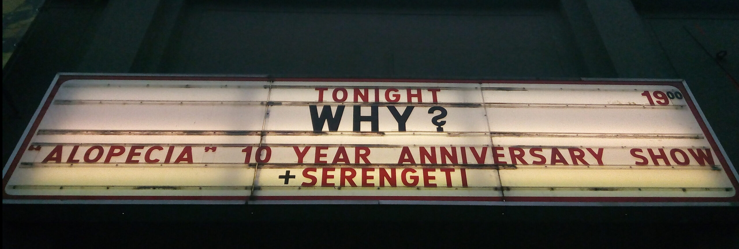 “The conversation goes where it goes”: An Interview with Yoni Wolf (of WHY?)